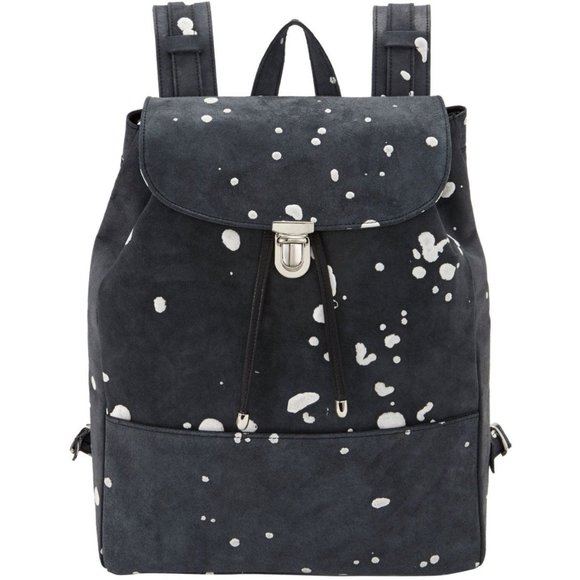 Illesteva Handbags - ILLESTEVA Paint-Splattered Charlie Backpack